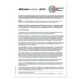 BFS-Info 23/01 zu MB 12 und 16